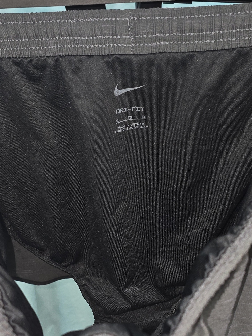 Nike Women's Black Dri-FIT Athletic Shorts - Picture 7 of 7